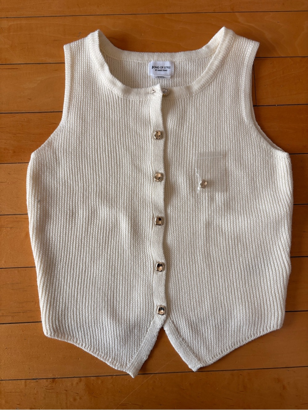 NWOT knit sleeveless top
